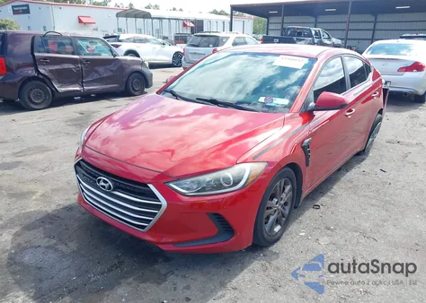 2017 Hyundai Elantra Se из США, поврежденный, VIN 5NPD84LFXHH120047